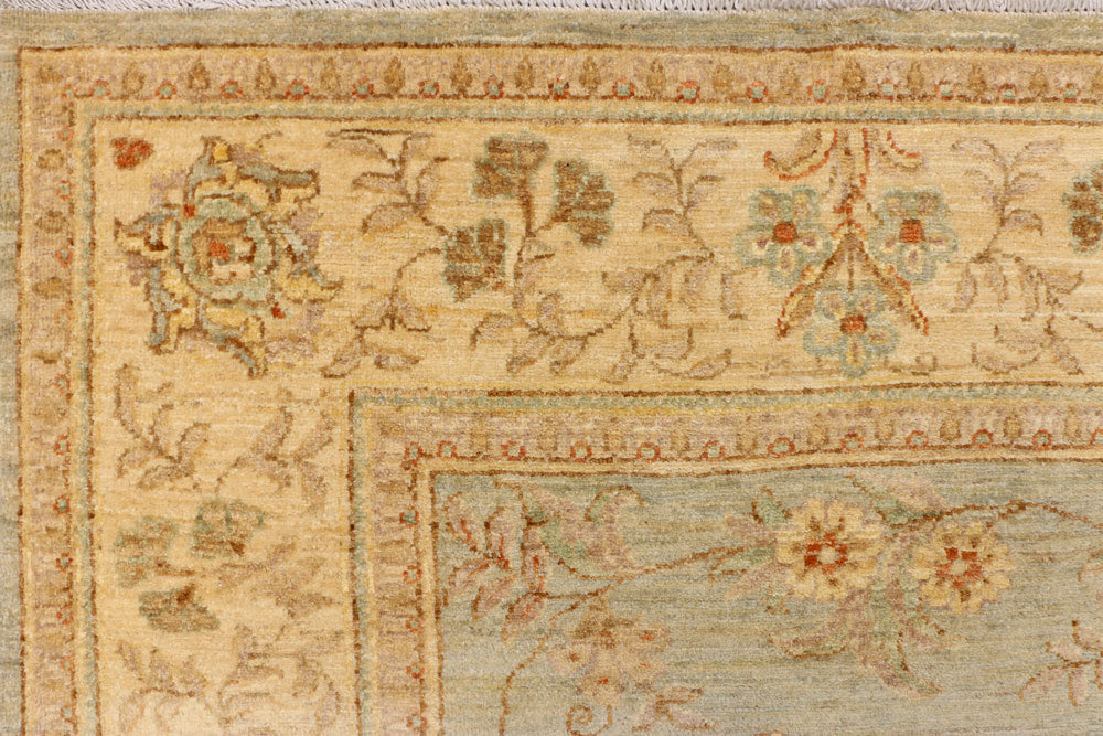 Dark Grey Ziegler 6' 9 x 6' 4 - No. 39847 - ALRUG Rug Store