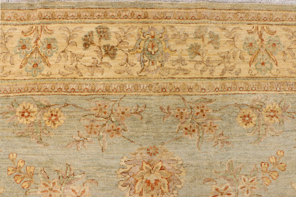 Dark Grey Ziegler 6' 9 x 6' 4 - No. 39847 - ALRUG Rug Store