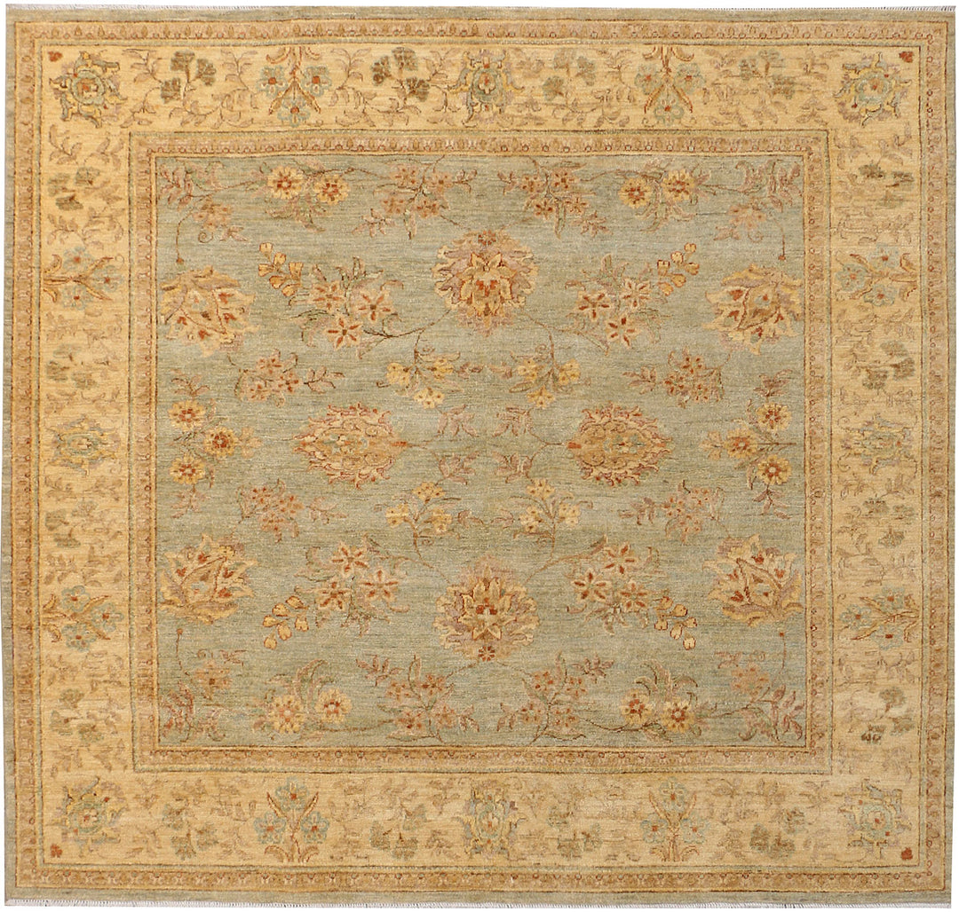 Dark Grey Ziegler 6' 9 x 6' 4 - No. 39847 - ALRUG Rug Store