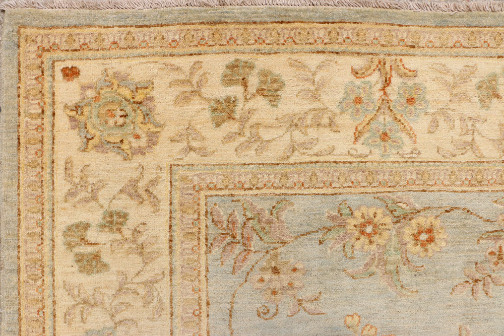 Dark Grey Ziegler 6' 9 x 6' 4 - No. 39849 - ALRUG Rug Store