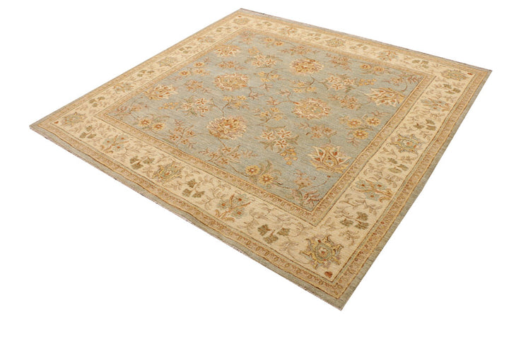 Dark Grey Ziegler 6' 9 x 6' 4 - No. 39849 - ALRUG Rug Store