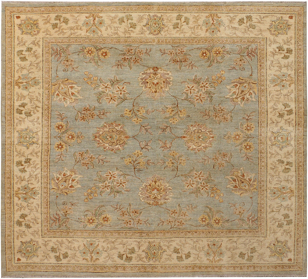 Dark Grey Ziegler 6' 9 x 6' 4 - No. 39849 - ALRUG Rug Store