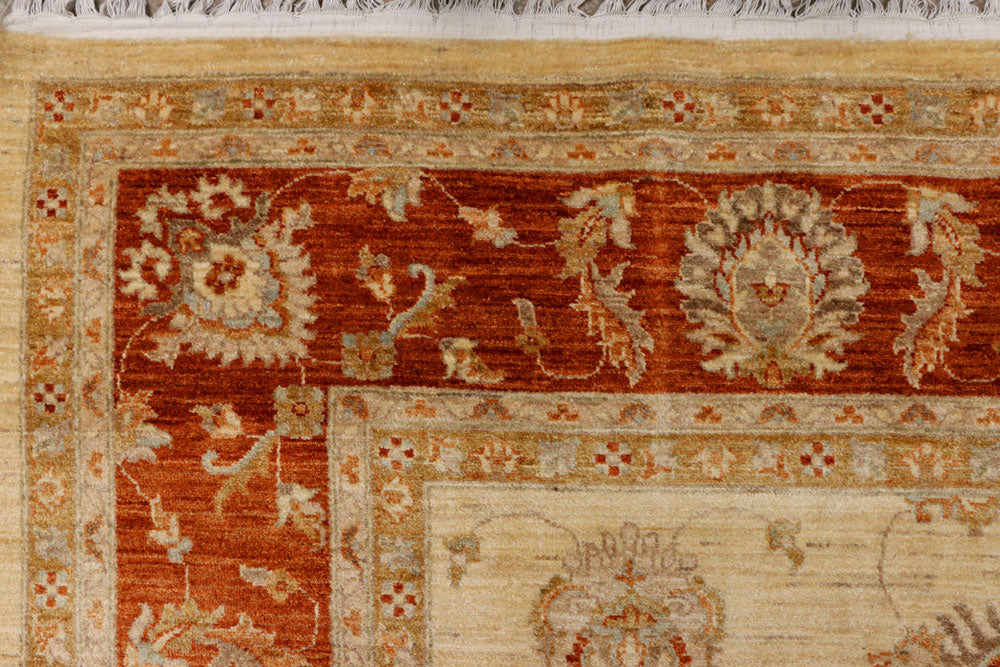 Wheat Ziegler 8' 2 x 11' 4 - No. 39862 - ALRUG Rug Store