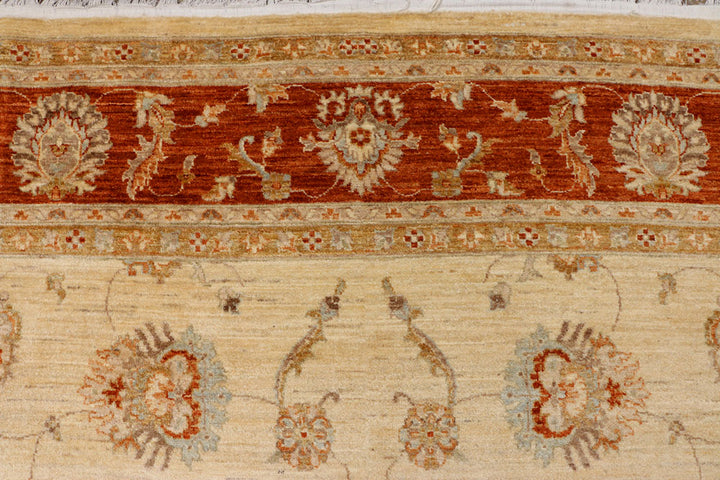 Wheat Ziegler 8' 2 x 11' 4 - No. 39862 - ALRUG Rug Store