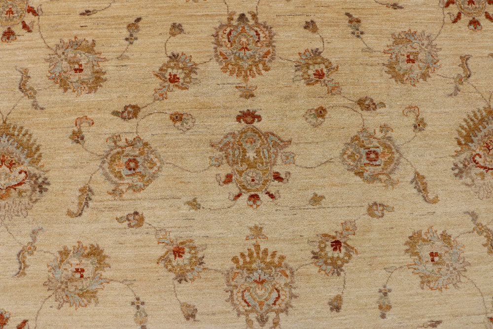 Wheat Ziegler 8' 2 x 11' 4 - No. 39862 - ALRUG Rug Store