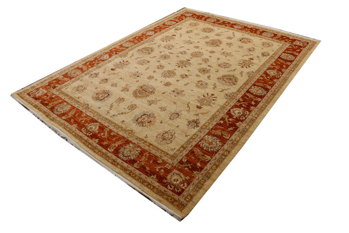 Wheat Ziegler 8' 2 x 11' 4 - No. 39862 - ALRUG Rug Store
