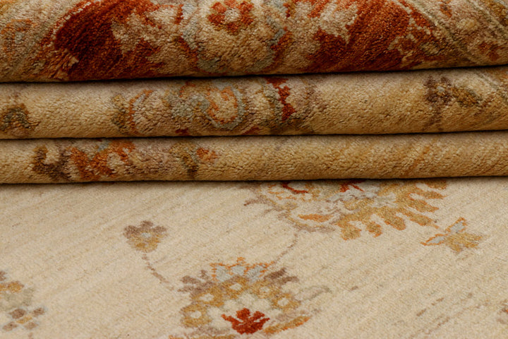 Wheat Ziegler 8' 2 x 11' 4 - No. 39862 - ALRUG Rug Store