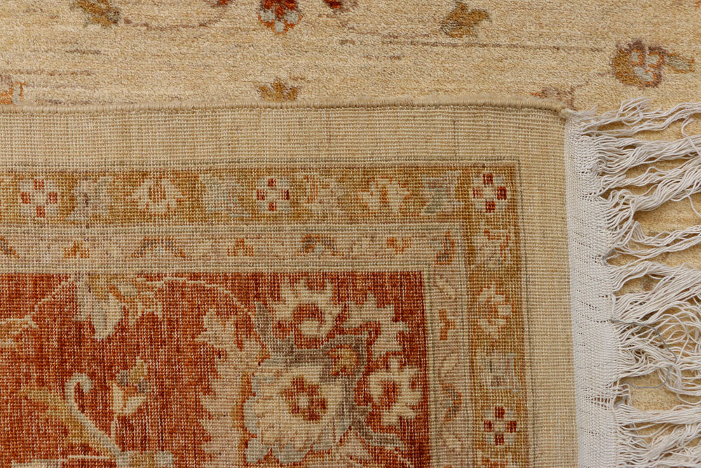 Wheat Ziegler 8' 2 x 11' 4 - No. 39862 - ALRUG Rug Store