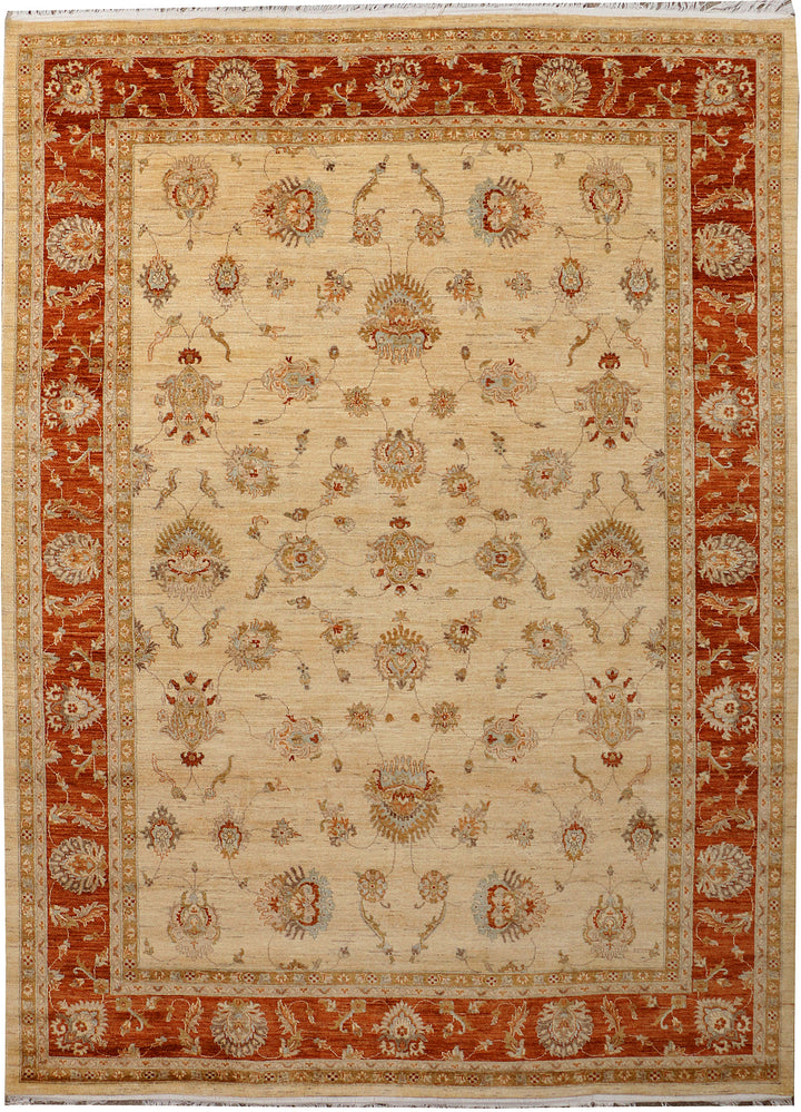Wheat Ziegler 8' 2 x 11' 4 - No. 39862 - ALRUG Rug Store