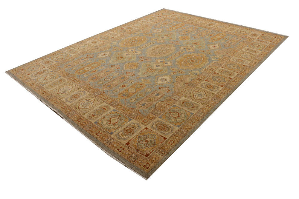 Silver Oushak 8' x 10' 7 - No. 39863 - ALRUG Rug Store