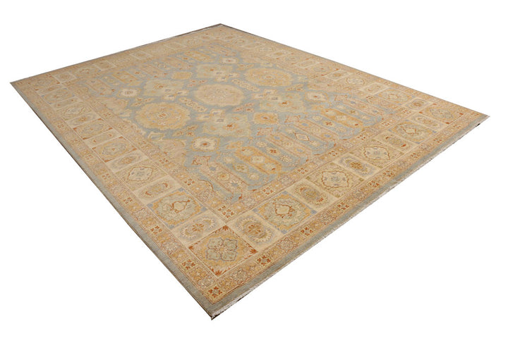 Silver Oushak 8' x 10' 7 - No. 39863 - ALRUG Rug Store