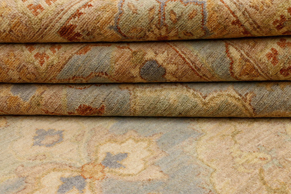 Silver Oushak 8' x 10' 7 - No. 39863 - ALRUG Rug Store