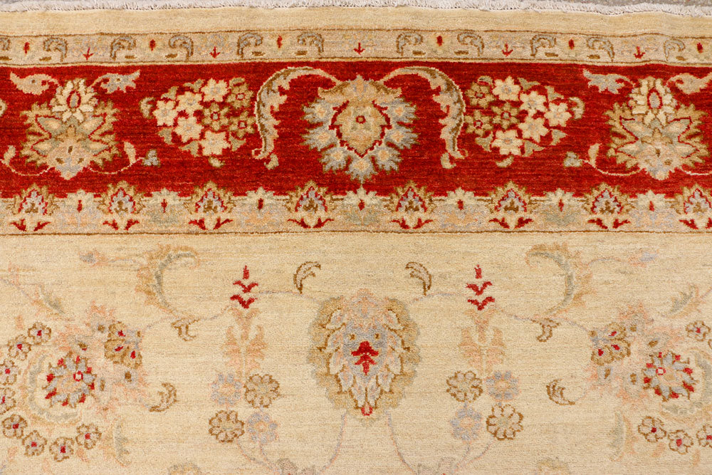 Wheat Ziegler 7' 11 x 9' 10 - No. 39865 - ALRUG Rug Store