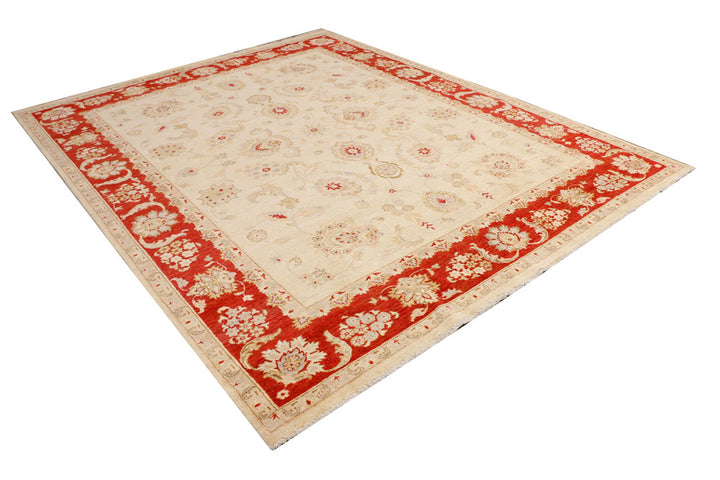 Wheat Ziegler 7' 11 x 9' 10 - No. 39865 - ALRUG Rug Store
