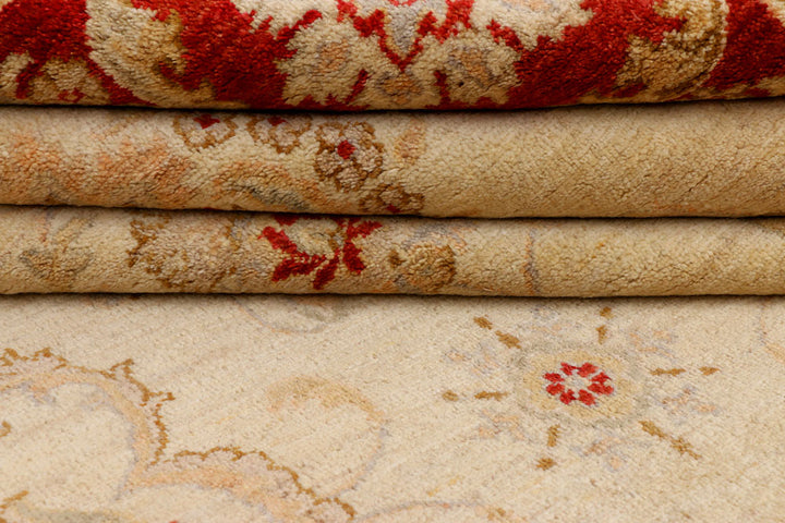 Wheat Ziegler 7' 11 x 9' 10 - No. 39865 - ALRUG Rug Store