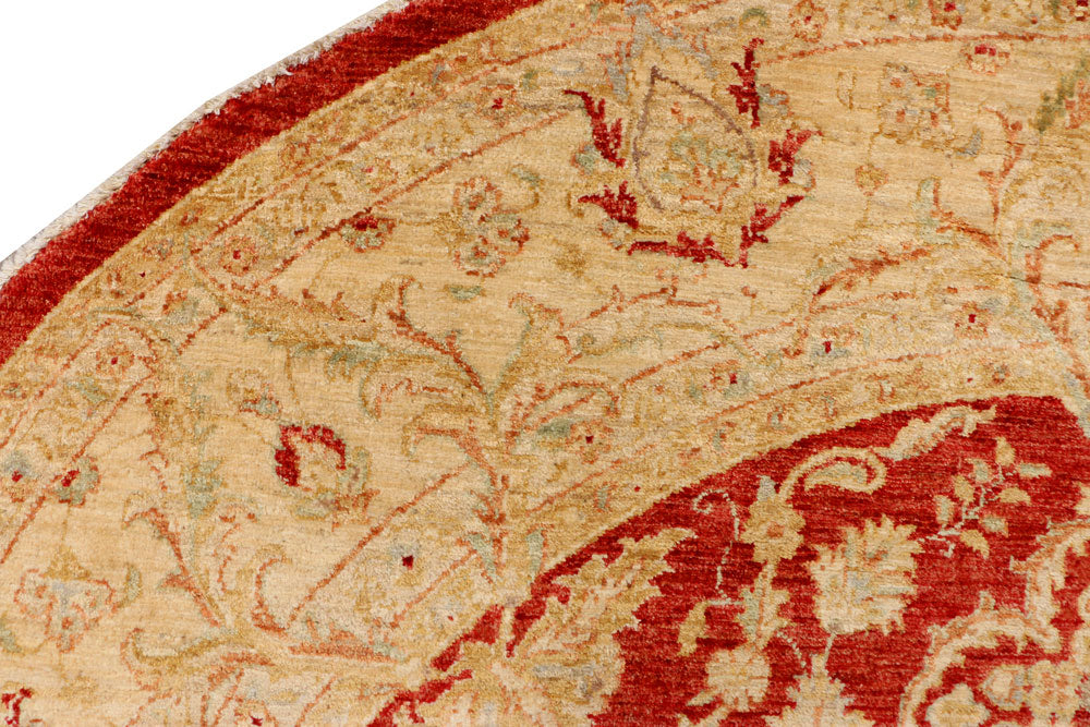 Dark Red Ziegler 7' 9 x 7' 7 - No. 39872 - ALRUG Rug Store