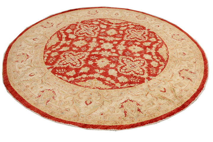 Dark Red Ziegler 7' 9 x 7' 7 - No. 39872 - ALRUG Rug Store