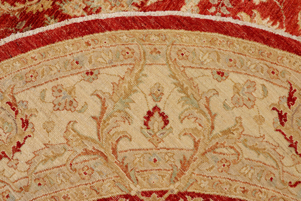 Dark Red Ziegler 7' 9 x 7' 7 - No. 39872 - ALRUG Rug Store