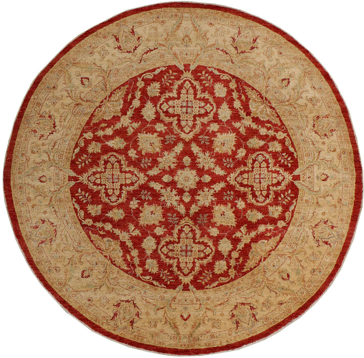 Dark Red Ziegler 7' 9 x 7' 7 - No. 39872 - ALRUG Rug Store