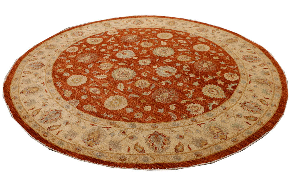 Brown Ziegler 8' 10 x 8' 8 - No. 39874 - ALRUG Rug Store