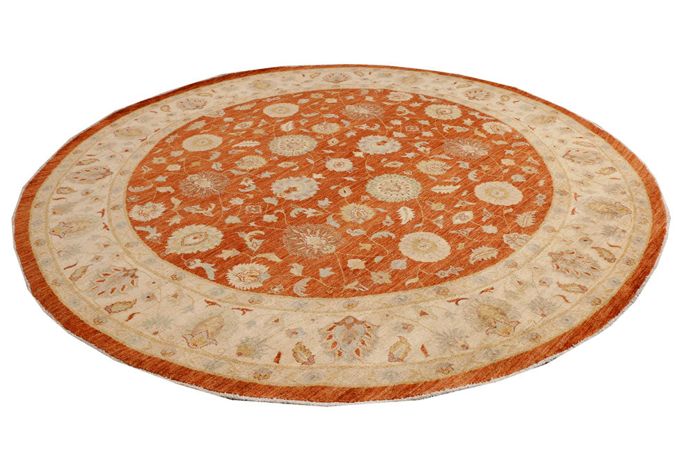 Brown Ziegler 8' 10 x 8' 8 - No. 39874 - ALRUG Rug Store