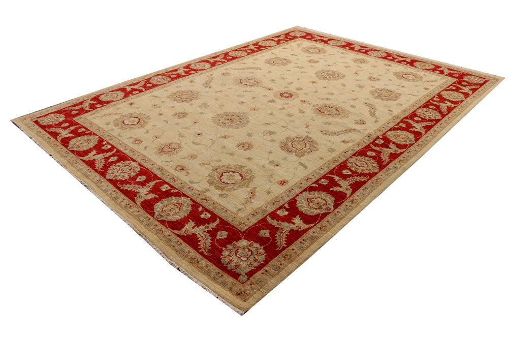 Wheat Ziegler 8' x 11' - No. 39878 - ALRUG Rug Store