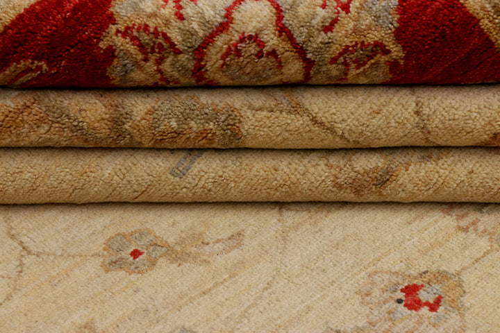 Wheat Ziegler 8' x 11' - No. 39878 - ALRUG Rug Store