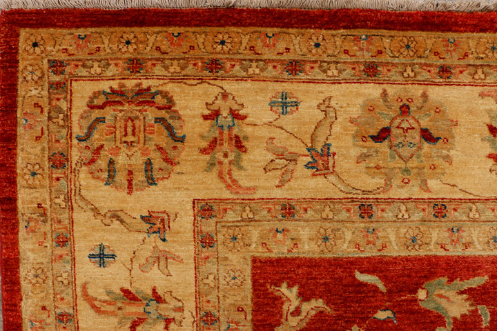 Firebrick Ziegler 7' 10 x 11' - No. 39880 - ALRUG Rug Store