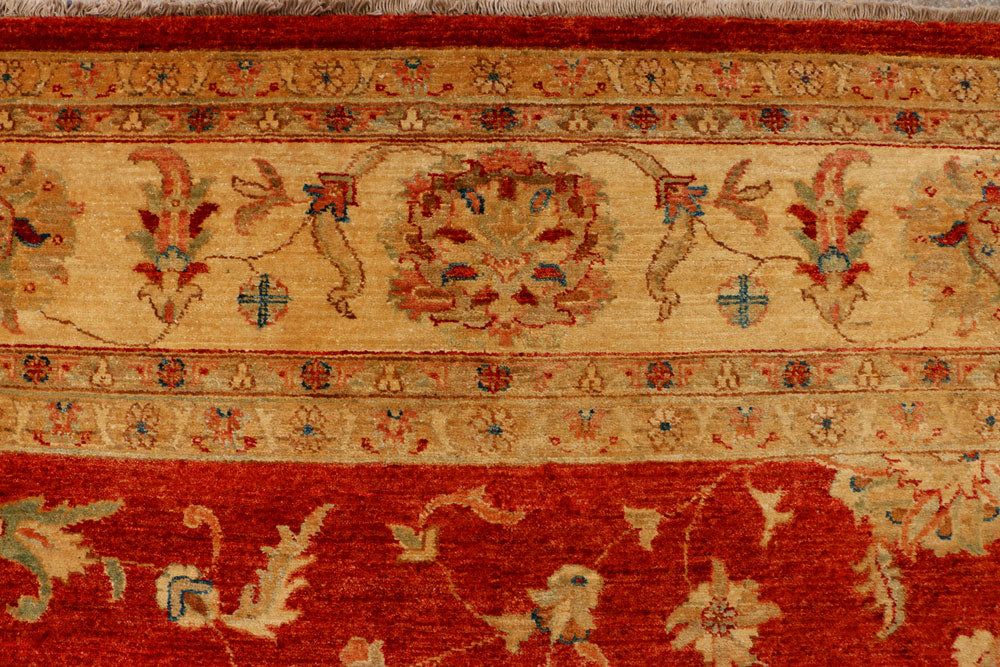 Firebrick Ziegler 7' 10 x 11' - No. 39880 - ALRUG Rug Store