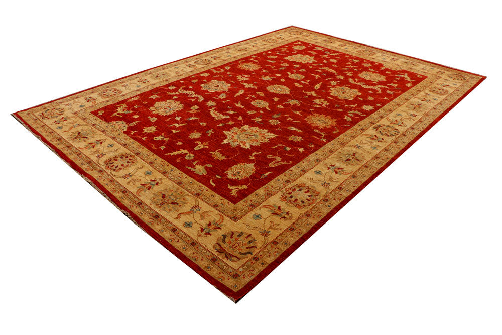 Firebrick Ziegler 7' 10 x 11' - No. 39880 - ALRUG Rug Store