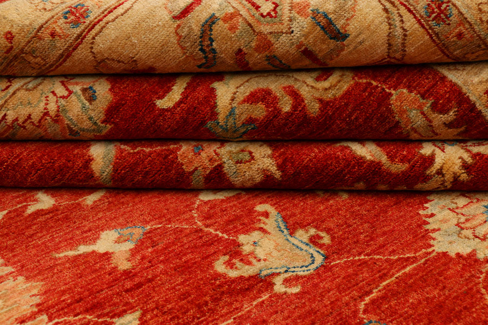 Firebrick Ziegler 7' 10 x 11' - No. 39880 - ALRUG Rug Store