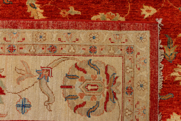 Firebrick Ziegler 7' 10 x 11' - No. 39880 - ALRUG Rug Store