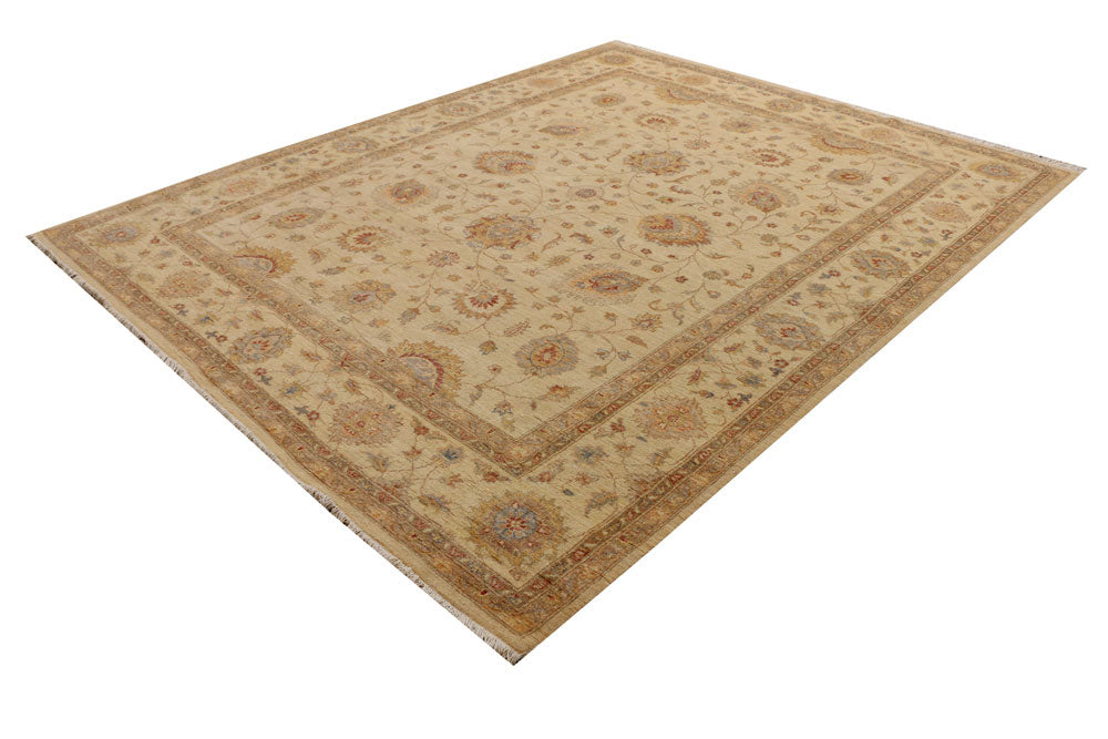 Wheat Ziegler 8' x 9' 11 - No. 39882 - ALRUG Rug Store