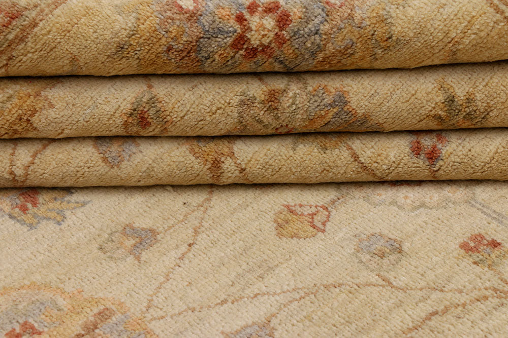 Wheat Ziegler 8' x 9' 11 - No. 39882 - ALRUG Rug Store