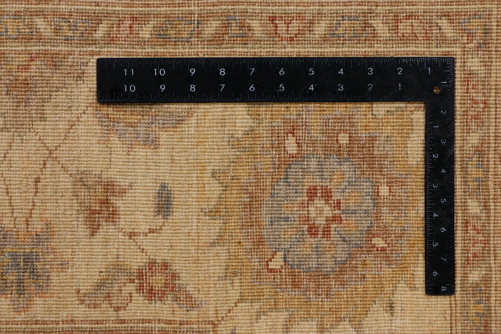Wheat Ziegler 8' x 9' 11 - No. 39882 - ALRUG Rug Store