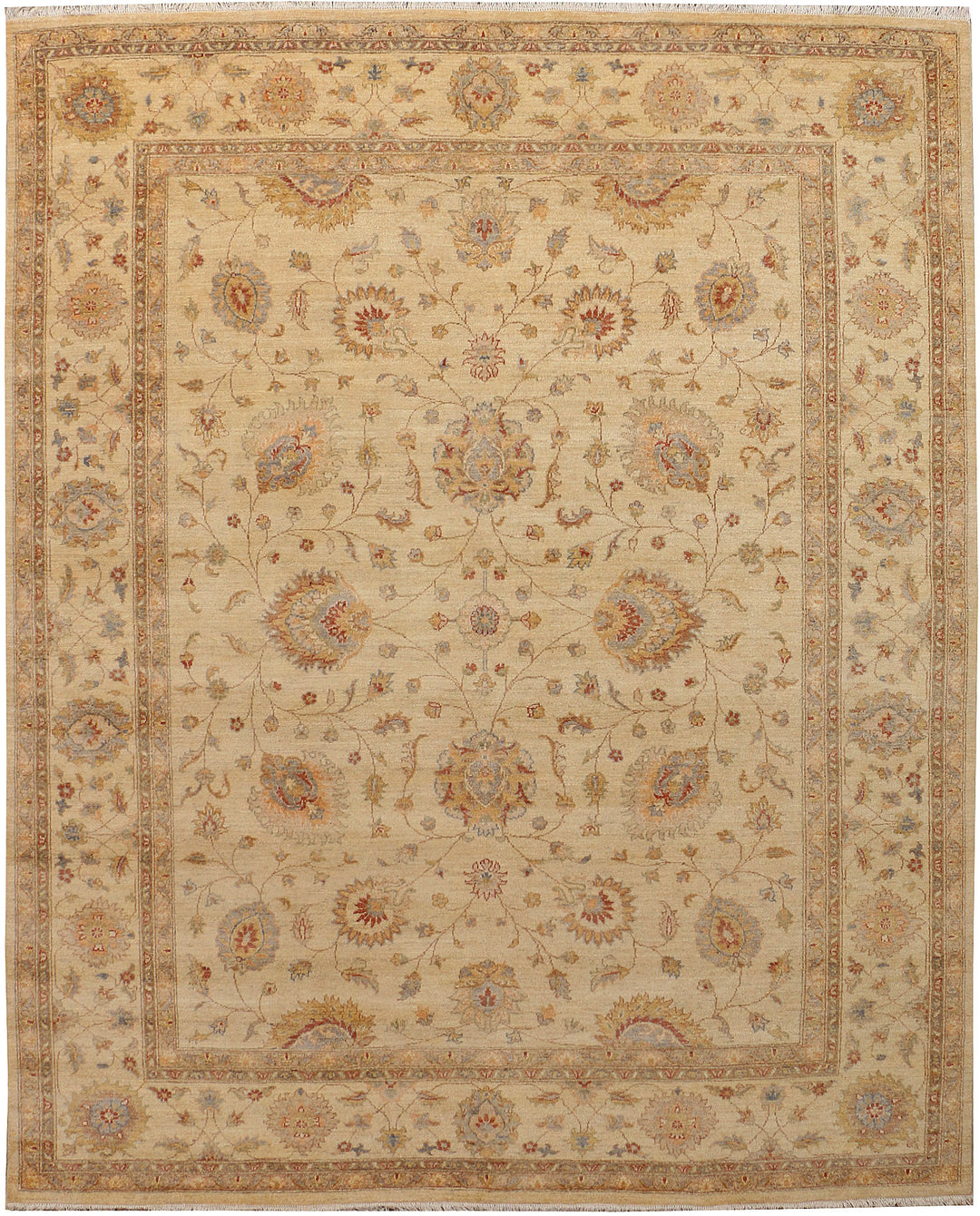 Wheat Ziegler 8' x 9' 11 - No. 39882 - ALRUG Rug Store
