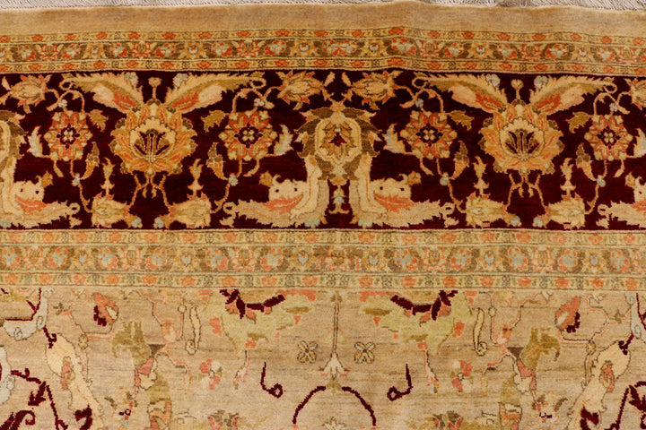 Tan Sultanabad 8' 1 x 9' 5 - No. 39884 - ALRUG Rug Store