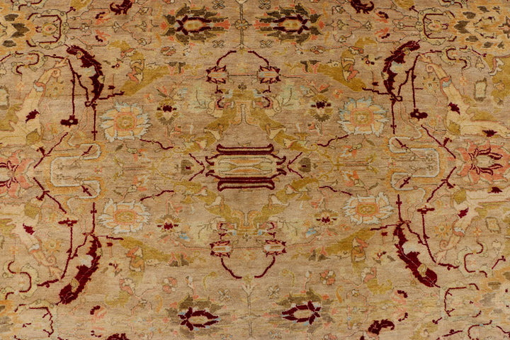 Tan Sultanabad 8' 1 x 9' 5 - No. 39884 - ALRUG Rug Store