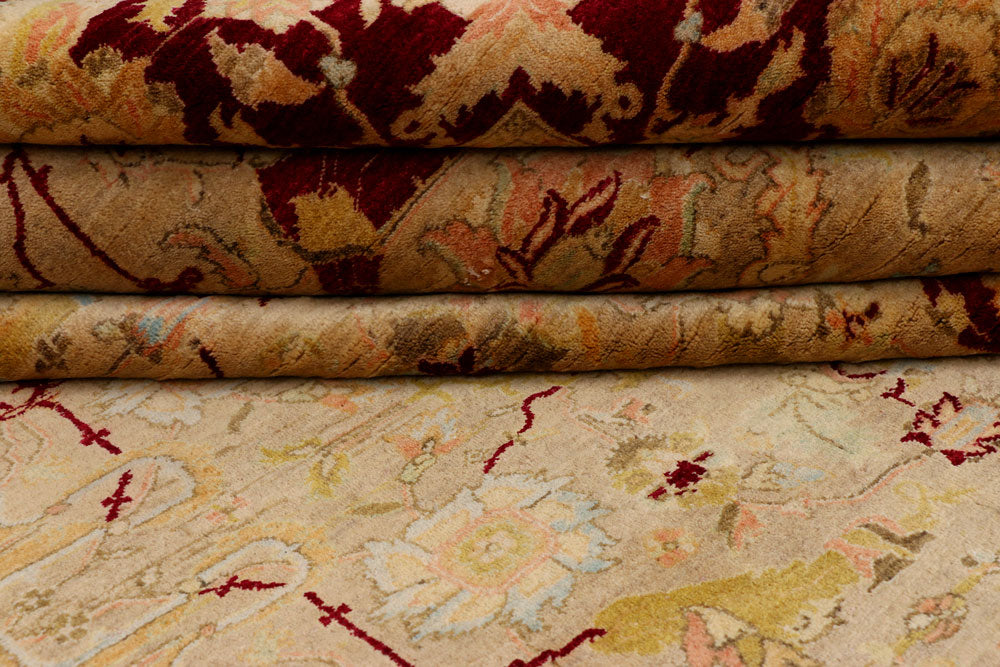 Tan Sultanabad 8' 1 x 9' 5 - No. 39884 - ALRUG Rug Store