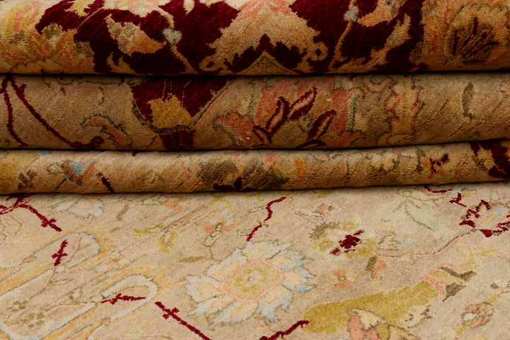 Tan Sultanabad 8' 1 x 9' 5 - No. 39884 - ALRUG Rug Store