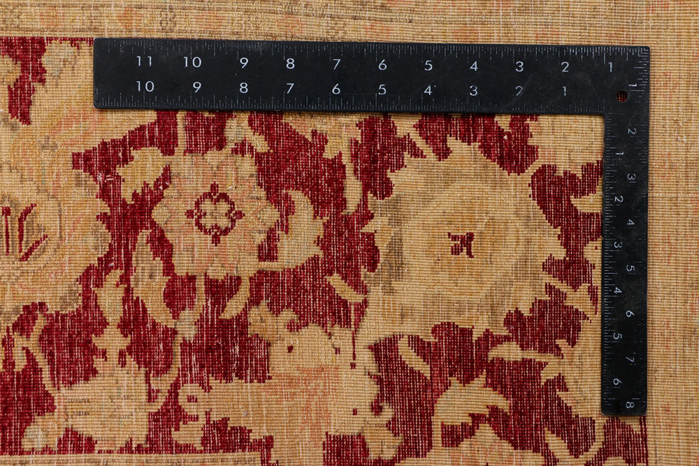 Tan Sultanabad 8' 1 x 9' 5 - No. 39884 - ALRUG Rug Store