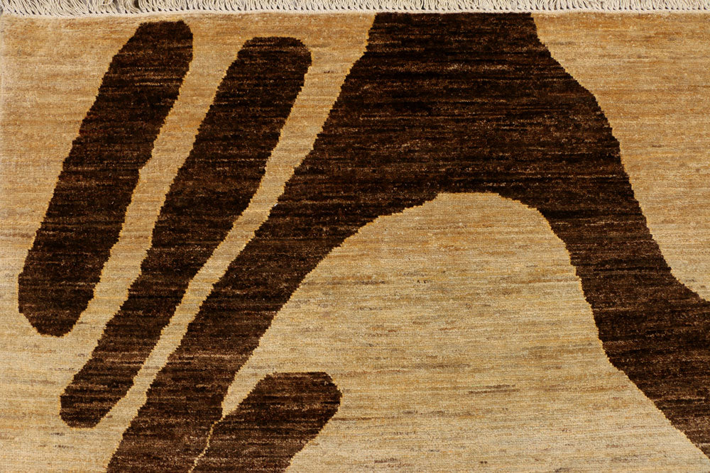 Wheat Gabbeh 9' 1 x 10' 9 - No. 39885 - ALRUG Rug Store