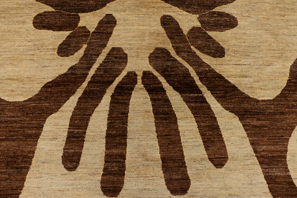 Wheat Gabbeh 9' 1 x 10' 9 - No. 39885 - ALRUG Rug Store