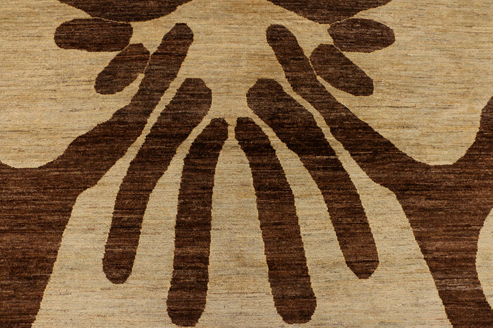 Wheat Gabbeh 9' 1 x 10' 9 - No. 39885 - ALRUG Rug Store