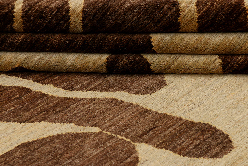 Wheat Gabbeh 9' 1 x 10' 9 - No. 39885 - ALRUG Rug Store