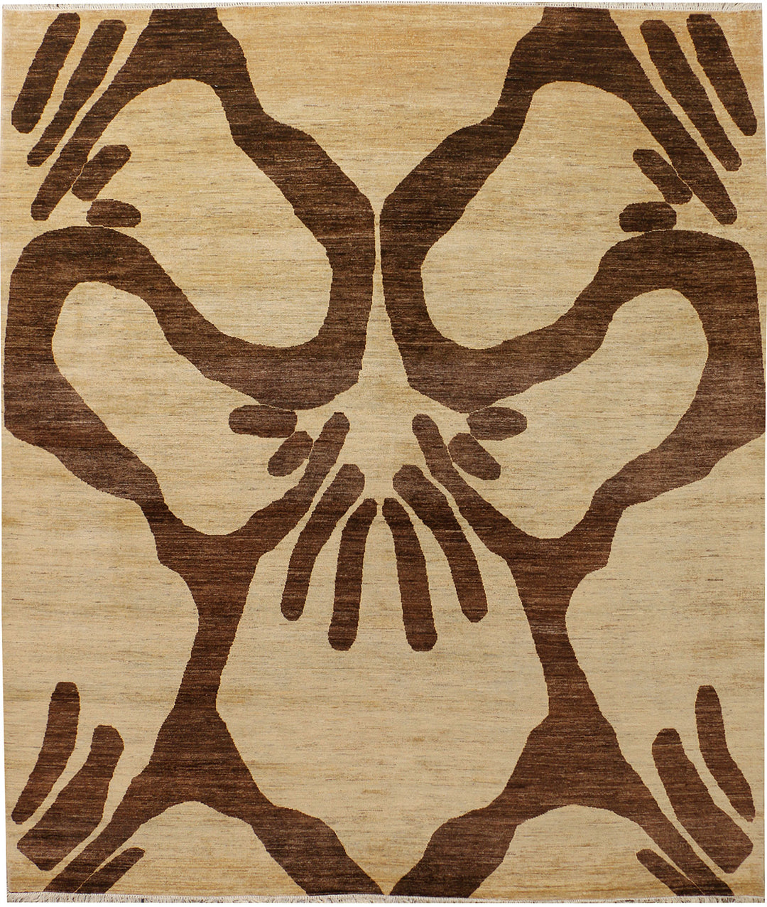 Wheat Gabbeh 9' 1 x 10' 9 - No. 39885 - ALRUG Rug Store