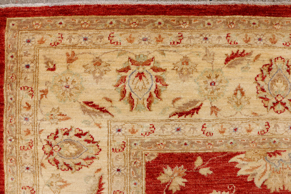 Firebrick Ziegler 9' 7 x 12' 2 - No. 39886 - ALRUG Rug Store