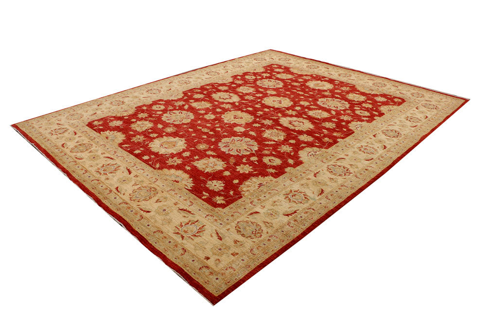 Firebrick Ziegler 9' 7 x 12' 2 - No. 39886 - ALRUG Rug Store