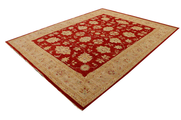Firebrick Ziegler 9' 8 x 12' 5 - No. 39887 - ALRUG Rug Store