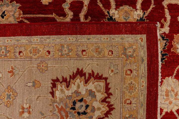 Dark Red Ziegler 9' 9 x 13' 10 - No. 39888 - ALRUG Rug Store